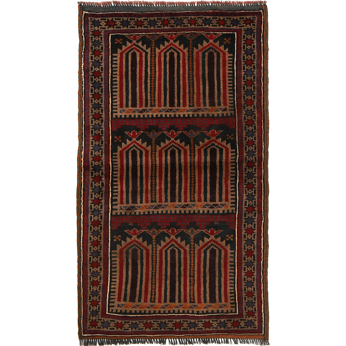 Prayer Rug Afghan Fine Craft 4.8x2.7 ft