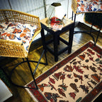 Authentic Afghan Weapons Art War Rug 4x2.5 ft