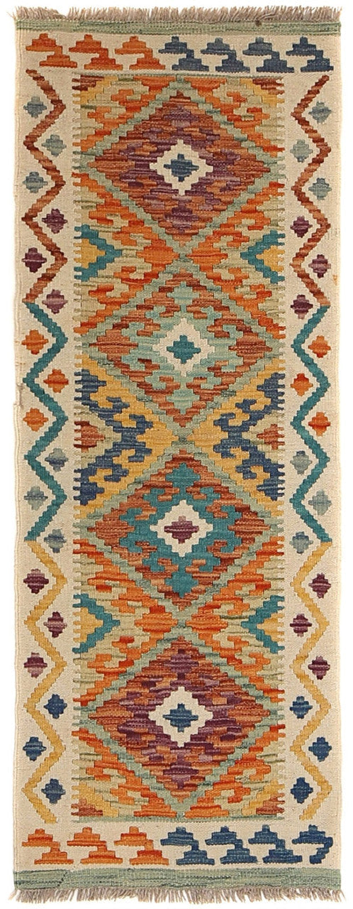 rug, tribal design runner rug, authentic Afghan rug, Afghan hallway runner, traditional wool rug, 