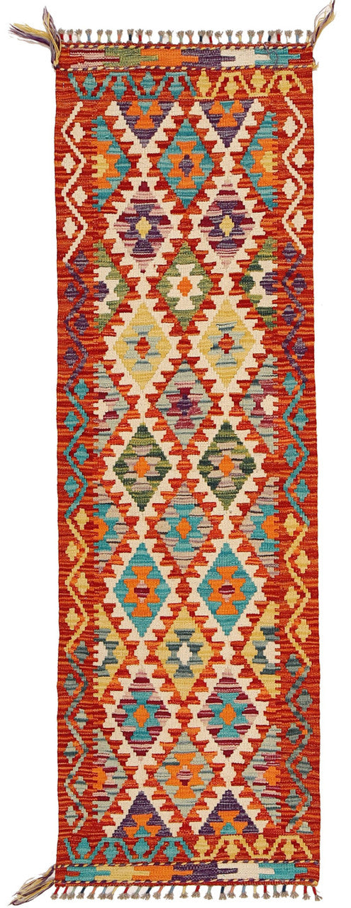 handmade Afghan wool rug, Pashtun tribal runner, authentic Afghan rugs, wool runner rug handmade, 