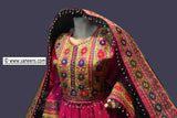 Afghan Bridal Hand Embroidery Work Dress