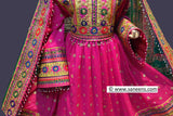 Afghan Bridal Hand Embroidery Work Dress