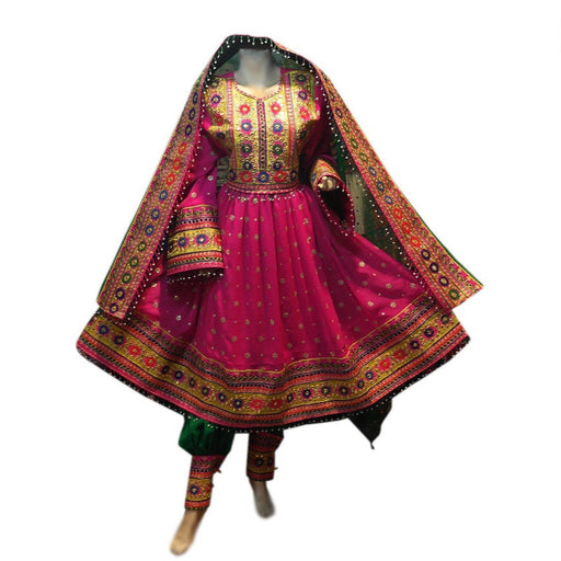 New afghan ethnic nomad style pink dress