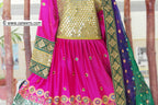 Afghan Bridal Mirror Embroidered Dress