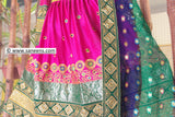 Afghan Bridal Mirror Embroidered Dress