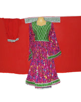 Afghan Traditional Pink Dress