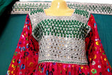 Pashtun Bride Mirrors Work Dress