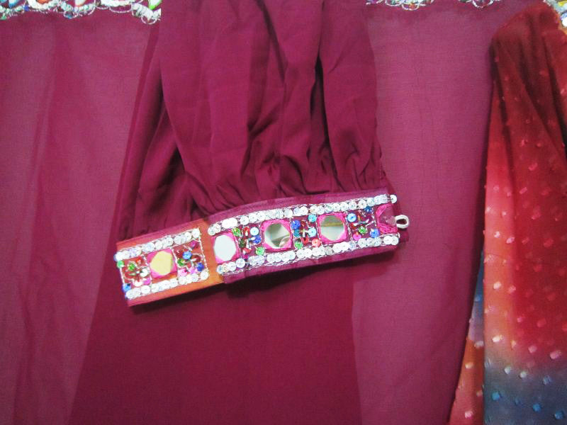 kuchi mirrors embroidery work dresses