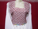 Afghan Tribal Mirror Work Costume