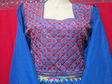 Tribal Mirrors Embroidery Work Dress