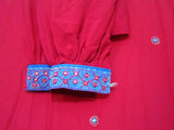 Tribal Mirrors Embroidery Work Dress