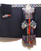 Traditional Afghan Black Bridal Dress