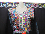 Traditional Afghan Black Bridal Dress