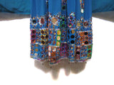 Homemade Afghan Blue Dress