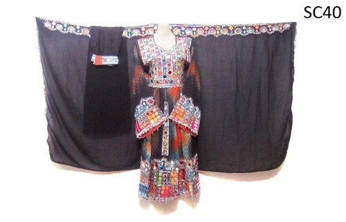 Exquisite Kuchi Black Dress