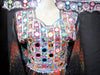 kuchi bridal frock in black color