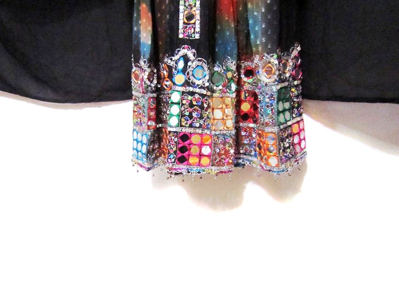 ats bellydance performance skirts with traditional mirrors embroidery