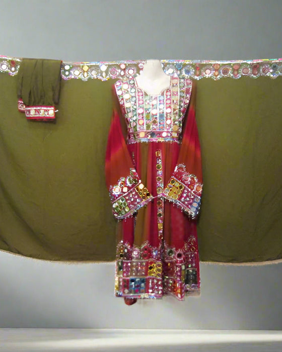 Afghan Bridal Fusion Dress