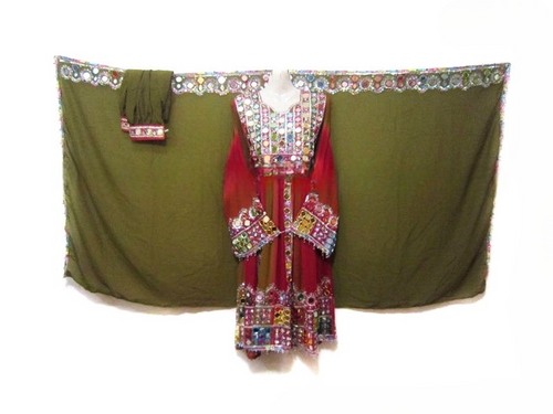 Afghan Bridal Fusion Dress