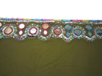 afghan mirrors work nikah dress, kuchi wedding party veil