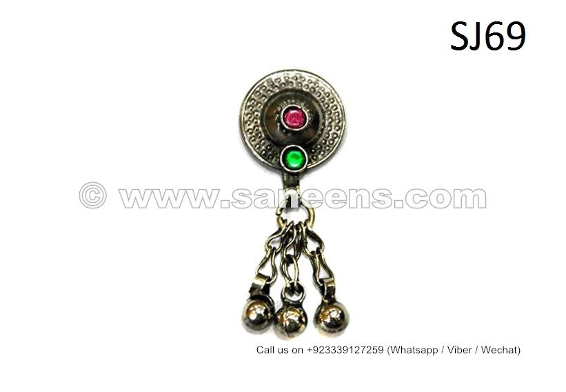 afghan fashion jewelry buttons