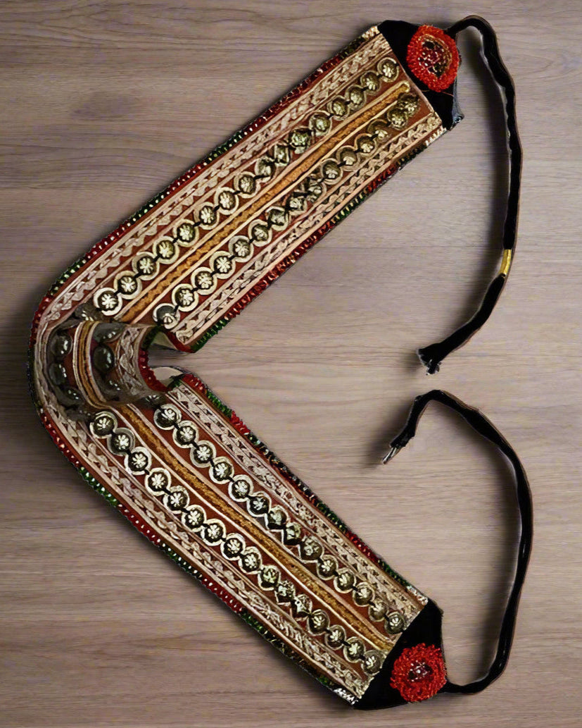 afghan kuchi do ani coins belt