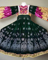 Afghan Charma Work Vintage Dress