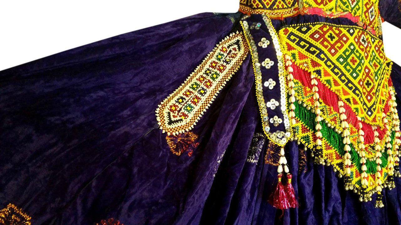 afghan kuchi women casual dress