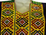 Pushtoon Kuchi Ethnic Embroidery Work Dress