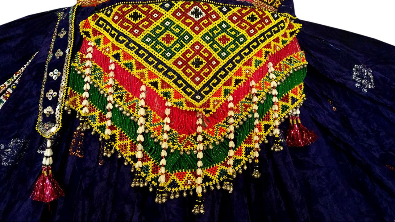 beads work nomad dress