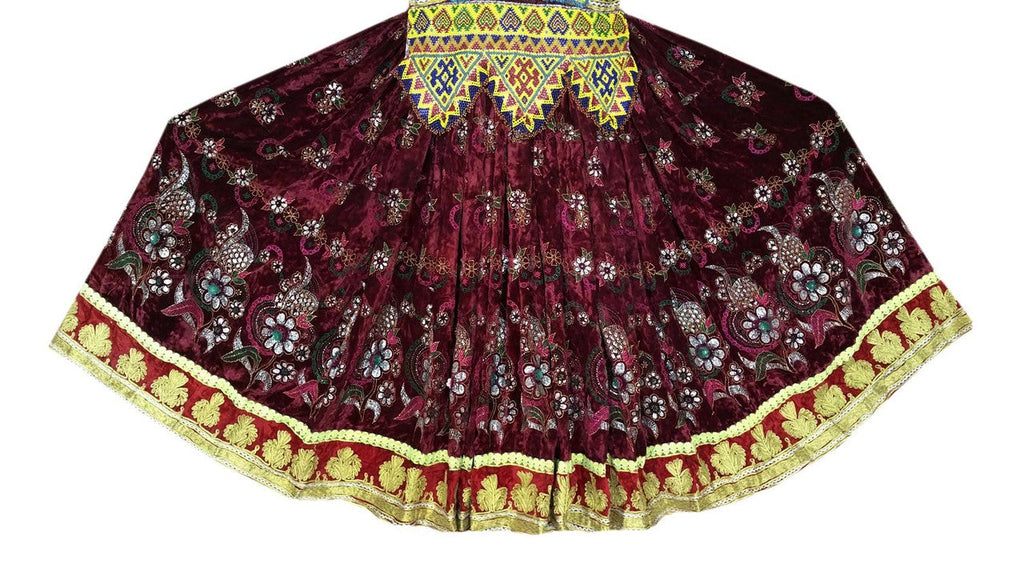 afghan kuchi ethnic outfit