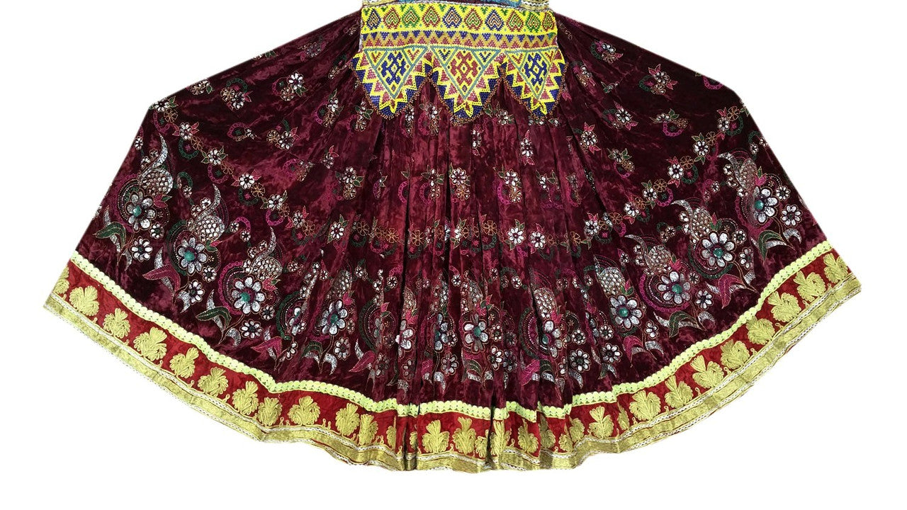 afghan kuchi ethnic outfit