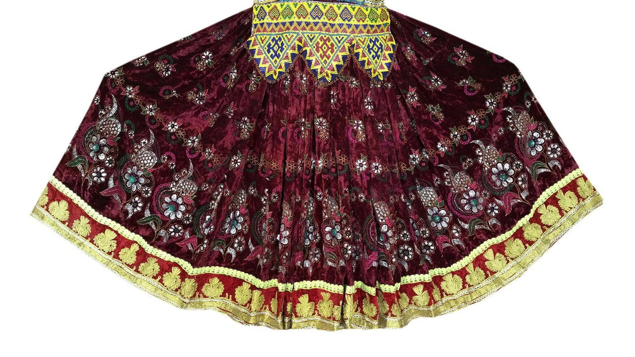 afghan kuchi ethnic outfit
