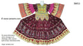 Afghan Ethnic Dress with Beads & Charma Kari