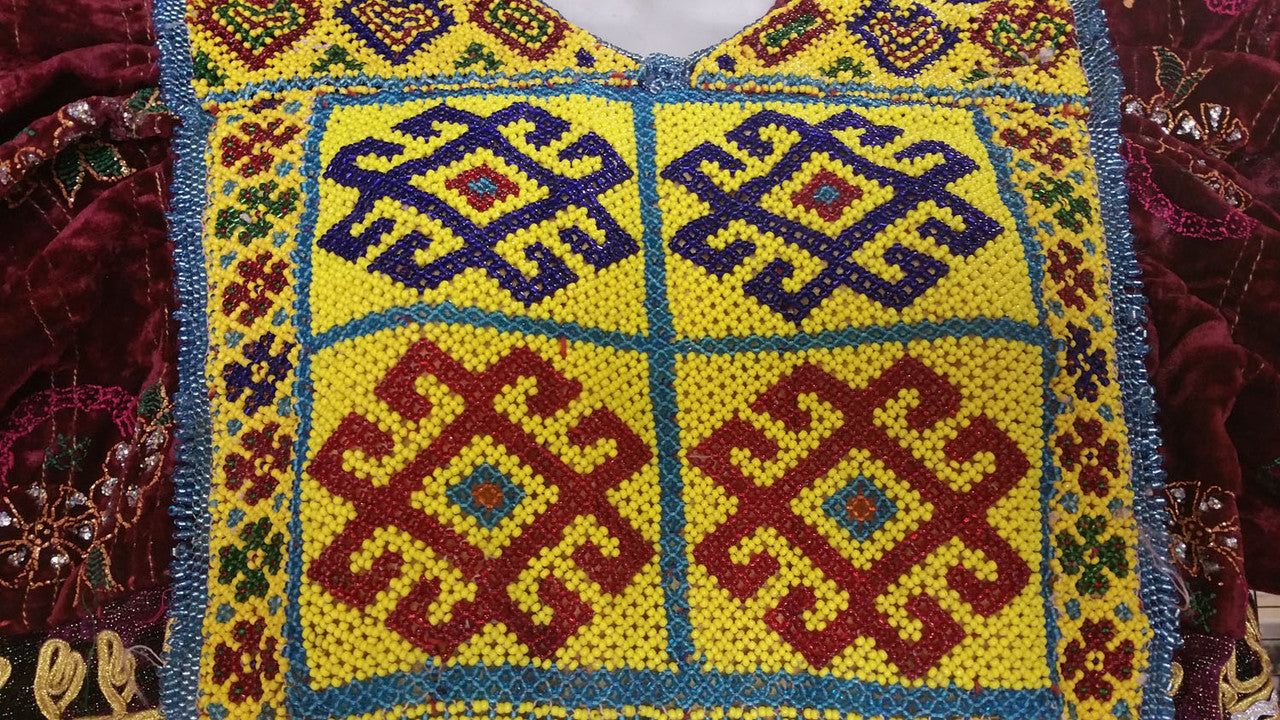 traditional afghan vintage dress