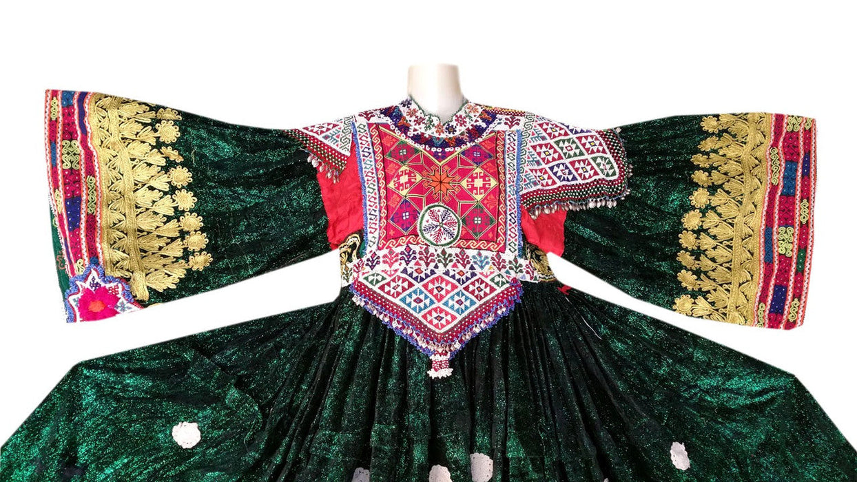 afghan kuchi ethnic dress