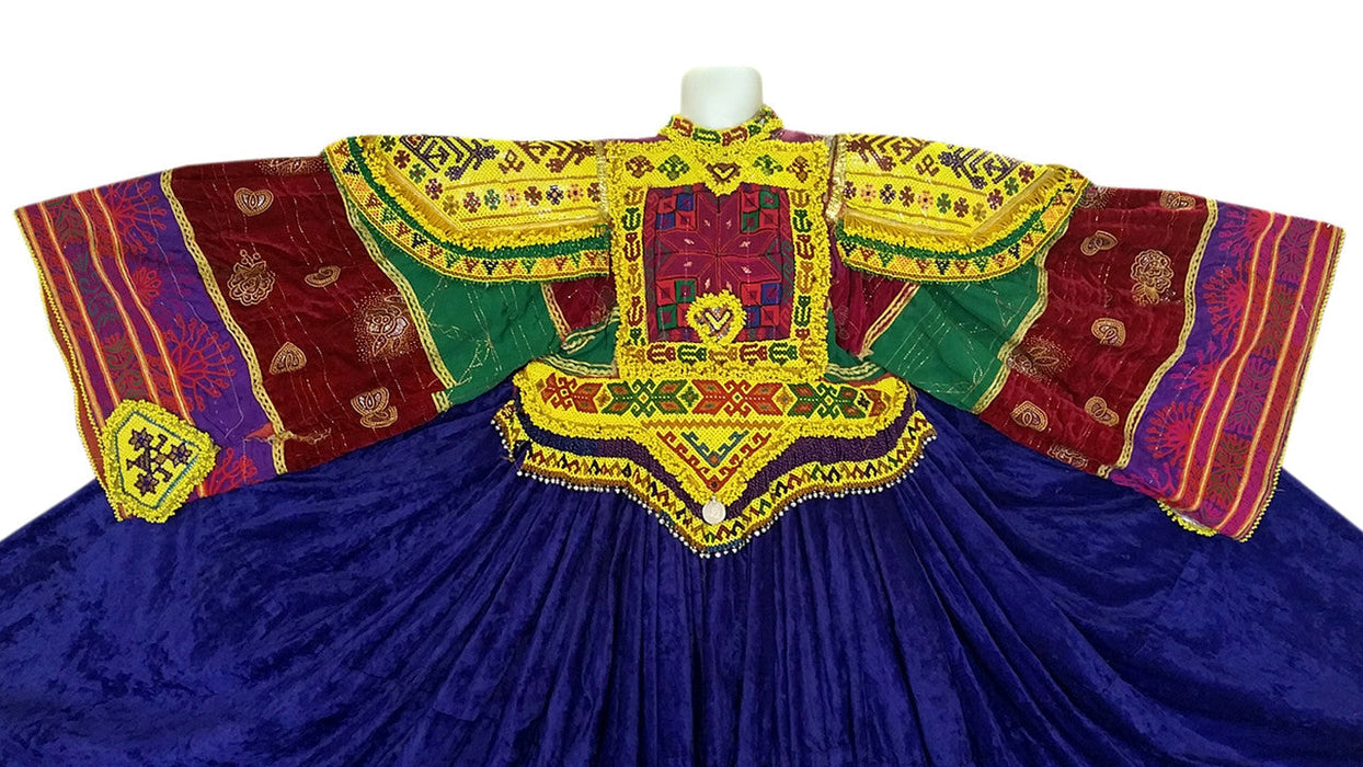 afghan fashion long dress