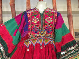 Afghan Vintage Dress With Coin Detailing
