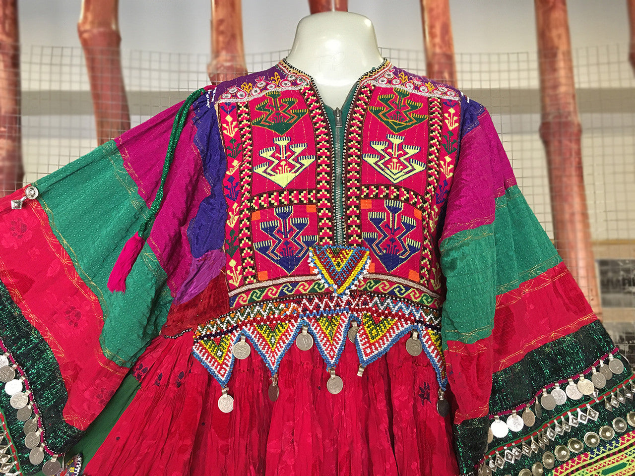 afghan fashion long dress