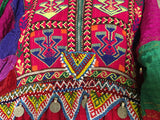 Afghan Vintage Dress With Coin Detailing