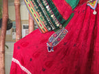 kuchi long dress with embroidery work