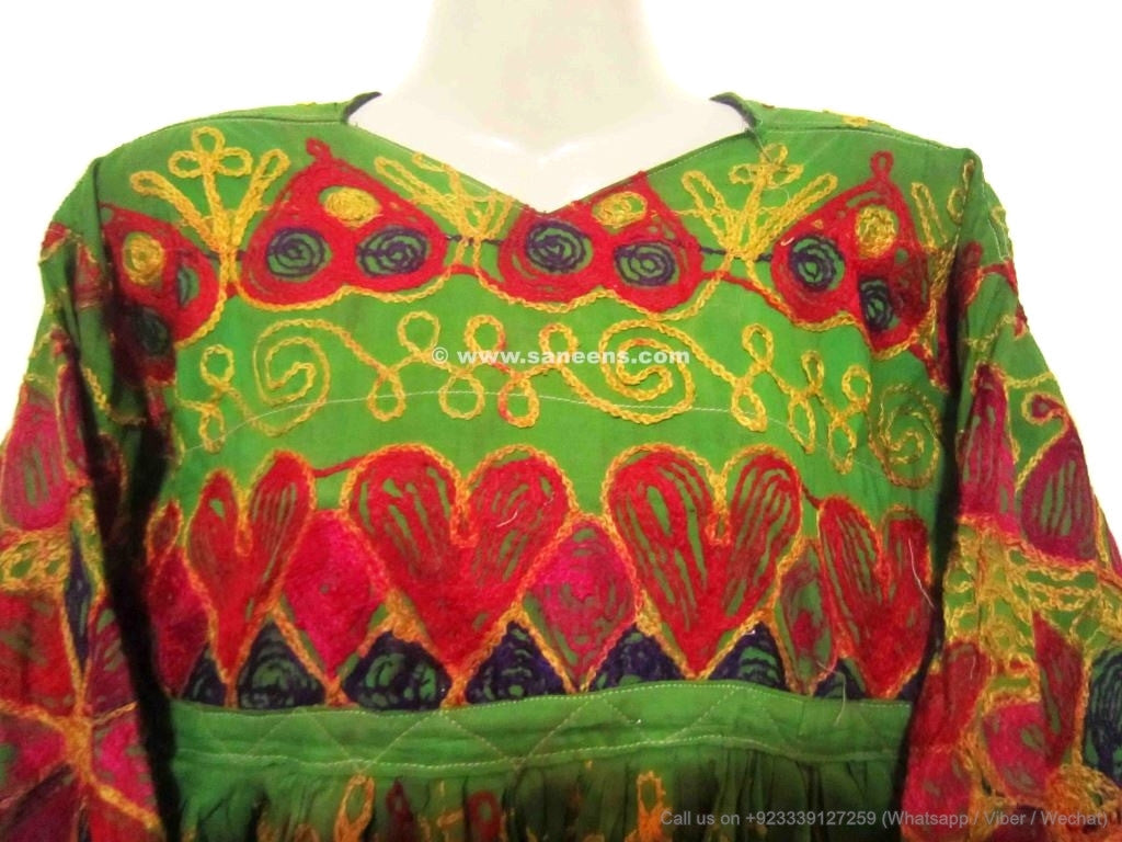 Tribal Ethnic Dress – Vintage Kuchi Nomad Costume