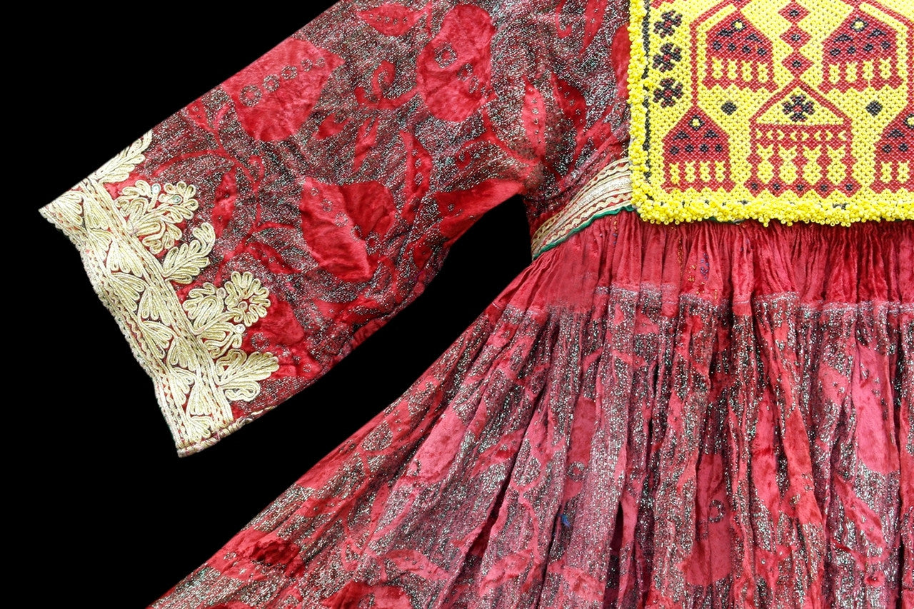 ethnic kuchi apparels, pashtun women formal dress