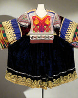 Muslim Ladies Vintage Velvet Dress