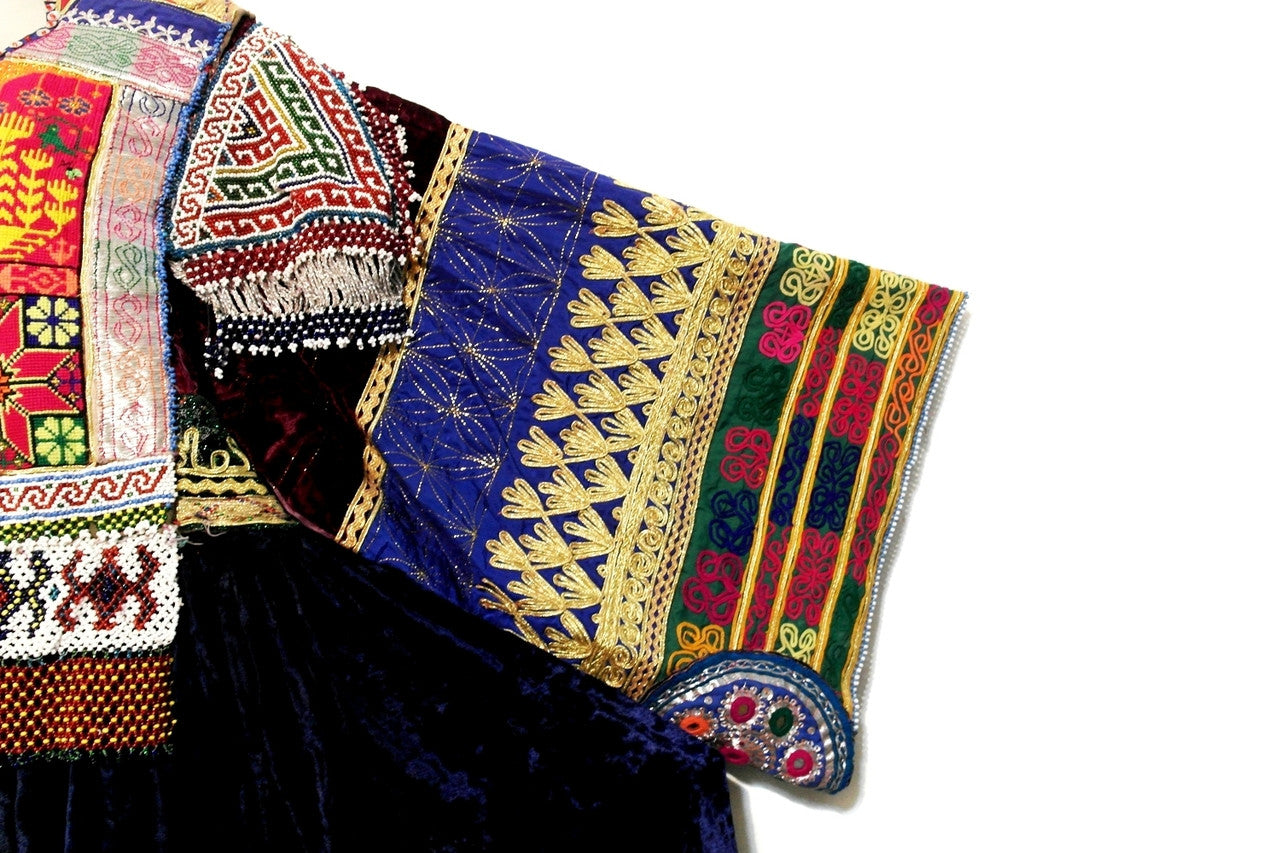 gypsy women formal clothes with handmade zardozi work