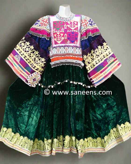 afghan clothes, kuchi vintage dress