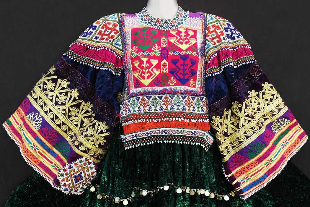 gypsy women handmade dress