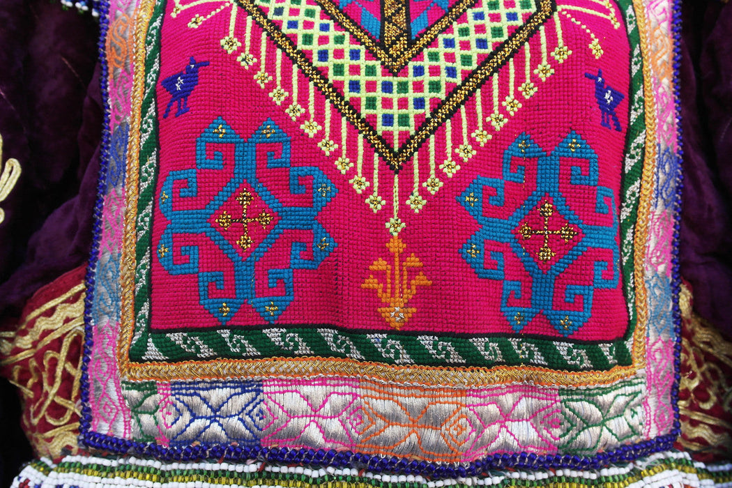 traditional kuchi vintage dress