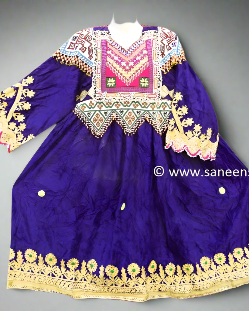 Afghan Pashtun Women's Kuchi Dress