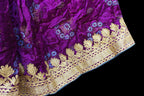 handmade nomad tribal clothes with needlework embroidery